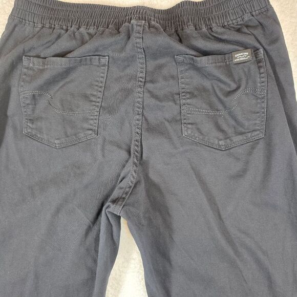 Levi's Signature Wide Leg Cropped Pullon Pants Size 14/32 - Picture 12 of 17